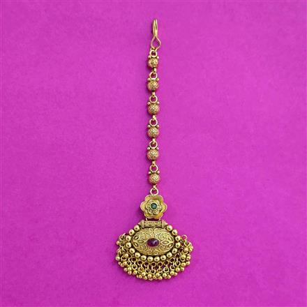 Antique Classic Tikka With Gold Plating