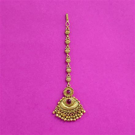 Antique Classic Tikka With Gold Plating