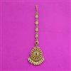 Antique Moti Tikka With Gold Plating