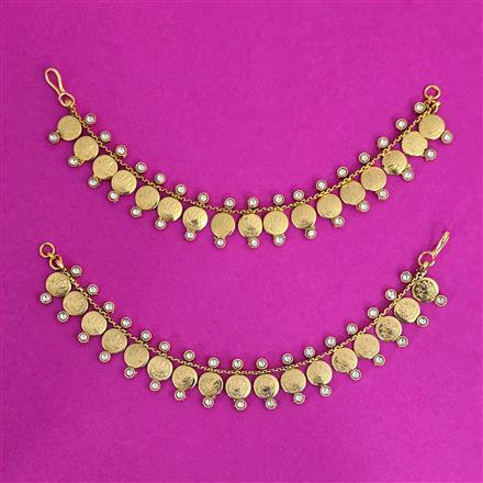 Antique Classic Ear Chain With Gold Plating