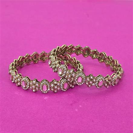 Antique Classic Bangles With Mehndi Plating