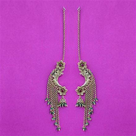 Antique Earcuff With Gold Plating
