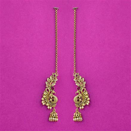 Antique Earcuff With Gold Plating