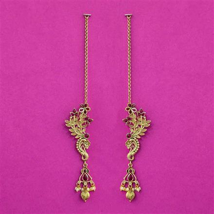 Antique Earcuff With Gold Plating