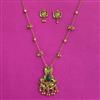 Antique Classic Pendant Set With Gold Plating