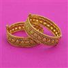 Antique Openable Bangles With Gold Plating