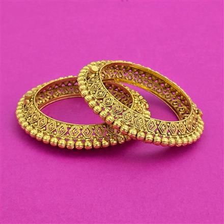 Antique Openable Bangles With Gold Plating