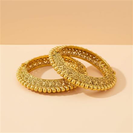 Antique Openable Bangles With Gold Plating