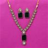 Antique Classic Necklace Set With Mehndi Plating