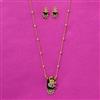 Antique Classic Pendant Set With Gold Plating