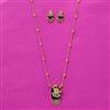 Antique Classic Pendant Set With Gold Plating