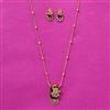 Antique Classic Pendant Set With Gold Plating