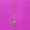 Antique Classic Tikka With Matte Gold Plating
