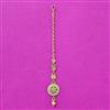 Antique Classic Tikka With Matte Gold Plating
