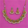 Antique Pearl Necklace With Gold Plating