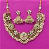 Antique Moti Necklace Set With Gold Plating