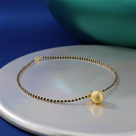 Antique Delicate Mangalsutra With Gold Plating