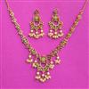 Antique South Indian Necklace With Matte Gold Plating