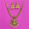Antique South Indian Necklace With Matte Gold Plating