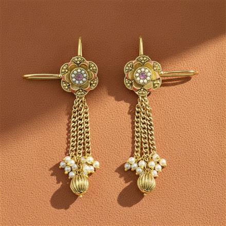 Antique Earcuff With Gold Plating
