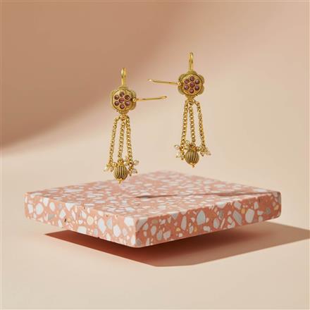 Antique Earcuff With Gold Plating