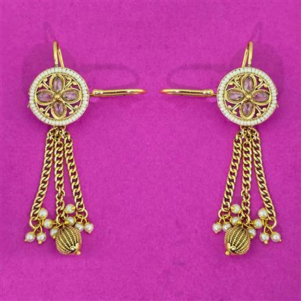 Antique Earcuff with Gold Plating
