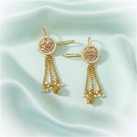 Antique Earcuff With Gold Plating
