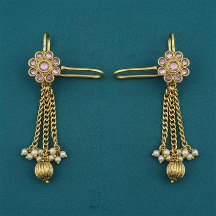 Antique Earcuff with Gold Plating