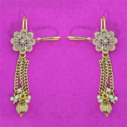 Antique Earcuff with Gold Plating