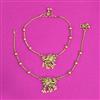Antique Classic Payal With Matte Gold Plating