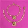 Antique Classic Payal With Matte Gold Plating