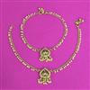 Antique Classic Payal With Matte Gold Plating