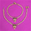 Antique Classic Payal With Matte Gold Plating