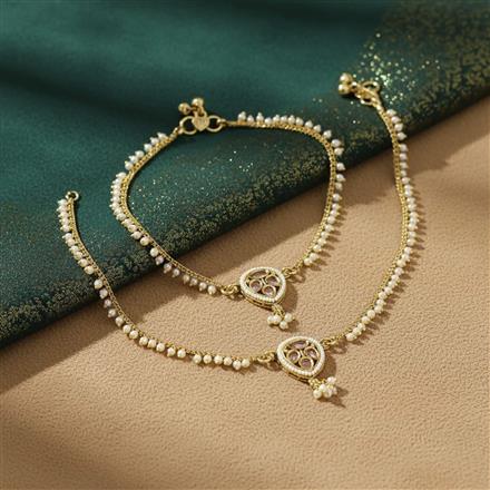 Antique Classic Payal With Matte Gold Plating