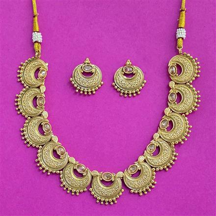 Antique Classic Necklace SetWith Gold Plating