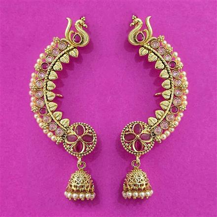 Antique Earcuff With Gold Plating