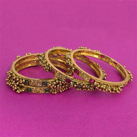 Antique Classic Bangles With Gold Plating