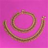 Antique Classic Payal With Matte Gold Plating