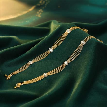 Antique Classic Payal With Gold Plating