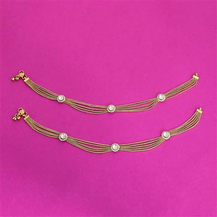 Antique Classic Payal With Gold Plating
