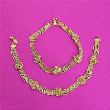 Antique Classic Payal With Gold Plating