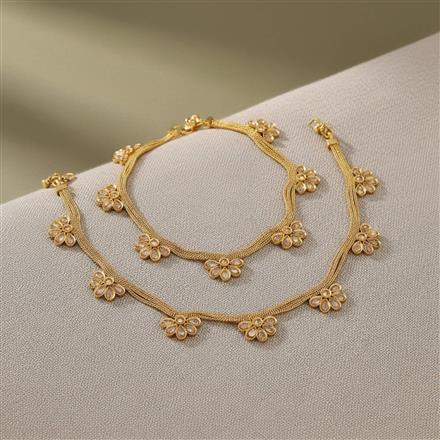 Antique Classic Payal With Gold Plating