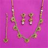 Antique Classic Necklace Set With Gold Plating
