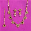 Antique Classic Necklace Set With Gold Plating