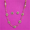 Antique Delicate Necklace Set With Gold Plating