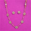 Antique Delicate Necklace Set With Gold Plating