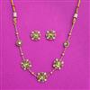 Antique Classic Necklace Set With Gold Plating