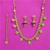 Antique Classic Necklace Set With Gold Plating