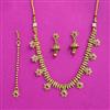 Antique Classic Necklace Set With Gold Plating