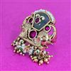 Antique Adjustable Ring With Gold Plating
